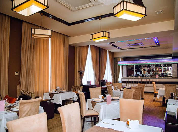 Caspian Ulduz Hotel Baku Bagian luar foto