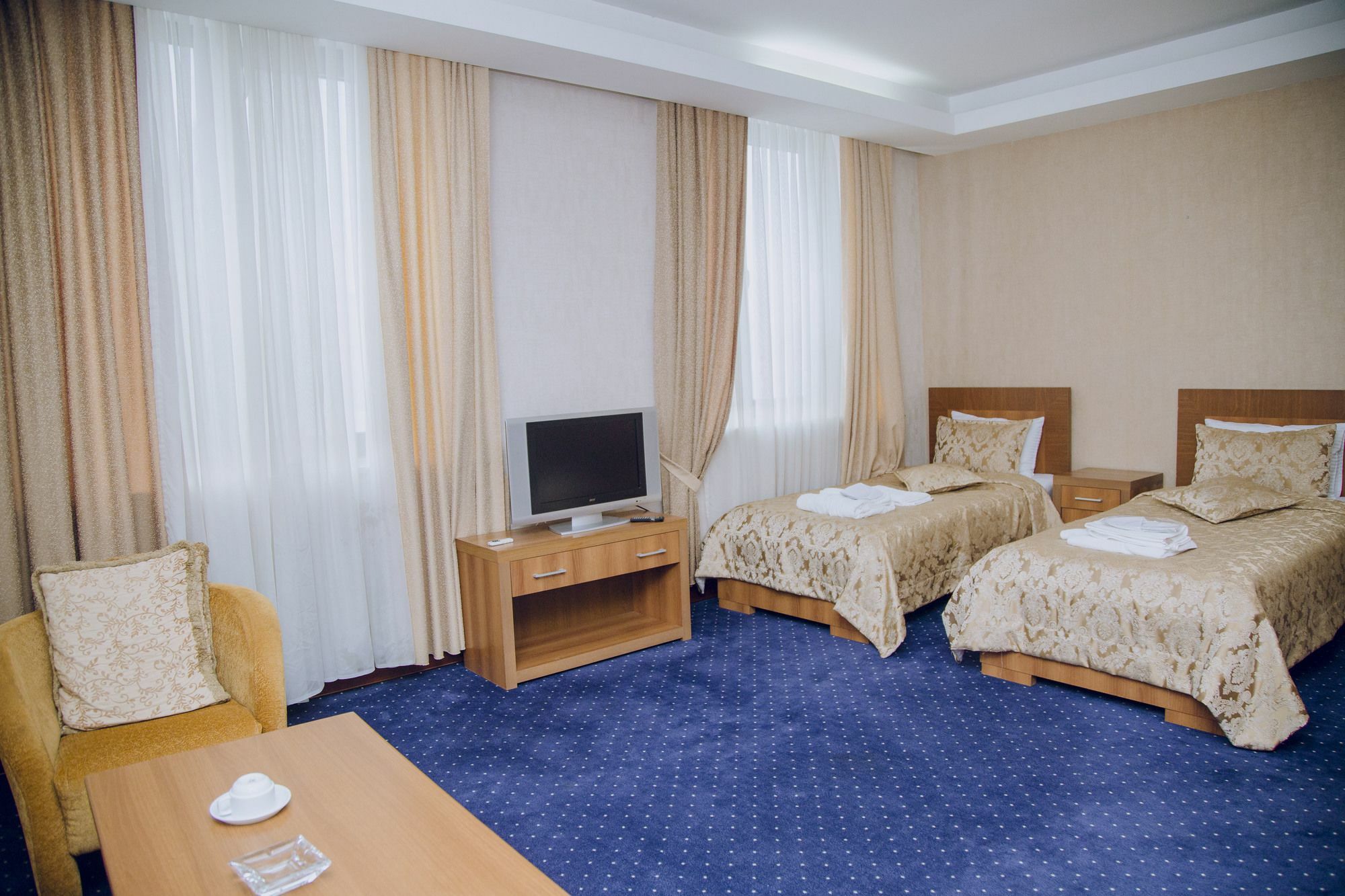 Caspian Ulduz Hotel Baku Bagian luar foto